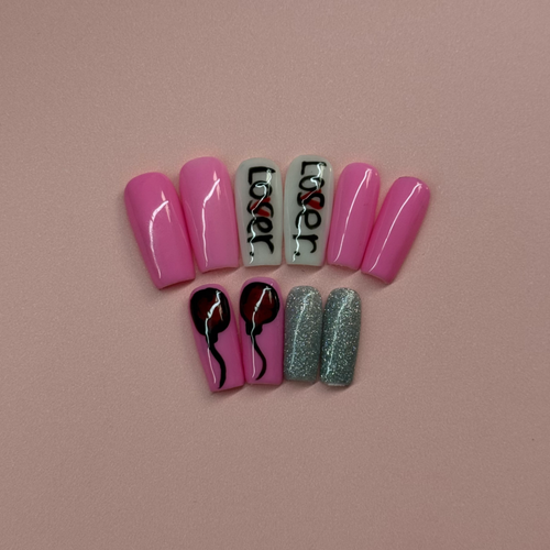 Custom Acrylic Press On Nail Sets – Made to Fit, Designed for You